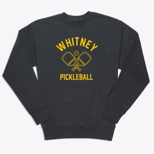 Whitney Texas Pickleball Premium Crewneck Sweatshirt