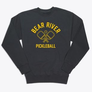 Bear River Wyoming Pickleball Premium Crewneck Sweatshirt