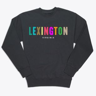 Lexington Virginia Color Pop Premium Crewneck Sweatshirt