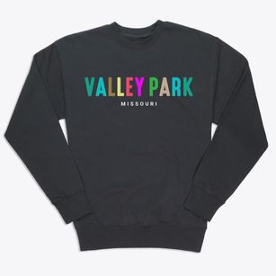 Valley Park Missouri Color Pop Premium Crewneck Sweatshirt