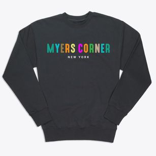 Myers Corner New York Color Pop Premium Crewneck Sweatshirt