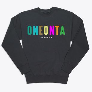 Oneonta Alabama Color Pop Premium Crewneck Sweatshirt