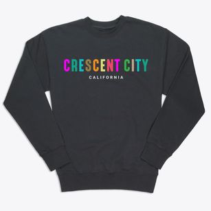 Crescent City California Color Pop Premium Crewneck Sweatshirt