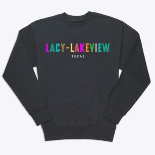 Lacy-lakeview Texas Color Pop Premium Crewneck Sweatshirt