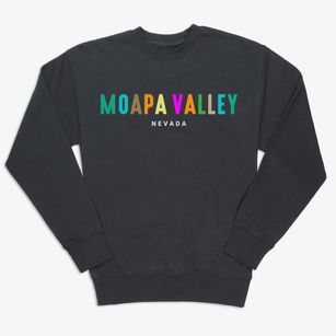Moapa Valley Nevada Color Pop Premium Crewneck Sweatshirt