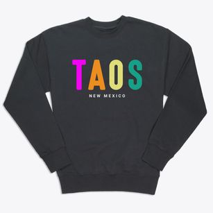 Taos New Mexico Color Pop Premium Crewneck Sweatshirt