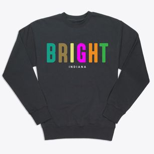Bright Indiana Color Pop Premium Crewneck Sweatshirt