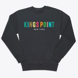Kings Point New York Color Pop Premium Crewneck Sweatshirt