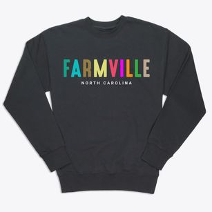 Farmville North Carolina Color Pop Premium Crewneck Sweatshirt