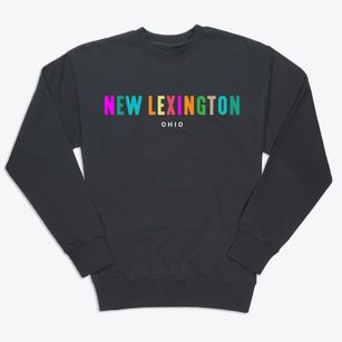 New Lexington Ohio Color Pop Premium Crewneck Sweatshirt