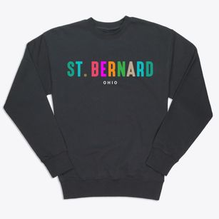 St. Bernard Ohio Color Pop Premium Crewneck Sweatshirt