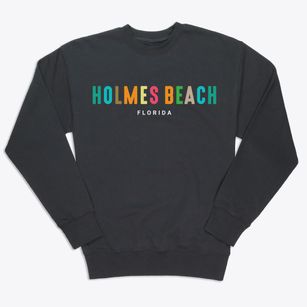Holmes Beach Florida Color Pop Premium Crewneck Sweatshirt