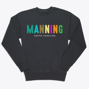 Manning South Carolina Color Pop Premium Crewneck Sweatshirt