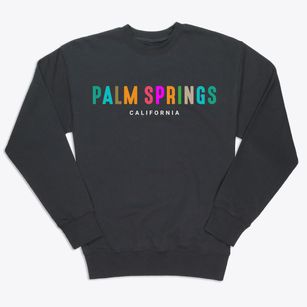 Palm Springs California Color Pop Premium Crewneck Sweatshirt
