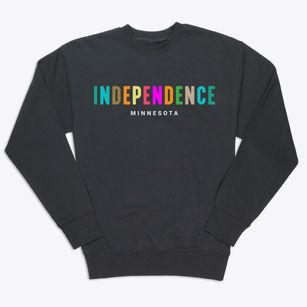 Independence Minnesota Color Pop Premium Crewneck Sweatshirt