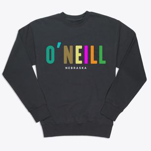 O'neill Nebraska Color Pop Premium Crewneck Sweatshirt