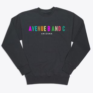 Avenue B And C Arizona Color Pop Premium Crewneck Sweatshirt