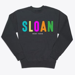 Sloan New York Color Pop Premium Crewneck Sweatshirt