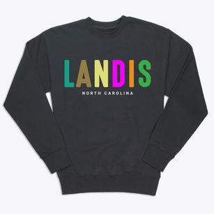 Landis North Carolina Color Pop Premium Crewneck Sweatshirt