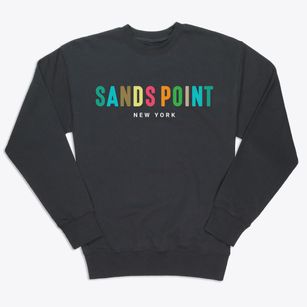 Sands Point New York Color Pop Premium Crewneck Sweatshirt