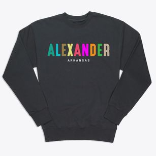 Alexander Arkansas Color Pop Premium Crewneck Sweatshirt