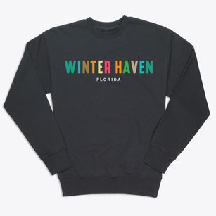 Winter Haven Florida Color Pop Premium Crewneck Sweatshirt