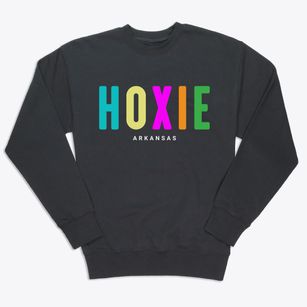Hoxie Arkansas Color Pop Premium Crewneck Sweatshirt