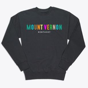Mount Vernon Kentucky Color Pop Premium Crewneck Sweatshirt