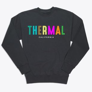 Thermal California Color Pop Premium Crewneck Sweatshirt