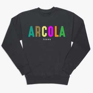 Arcola Texas Color Pop Premium Crewneck Sweatshirt