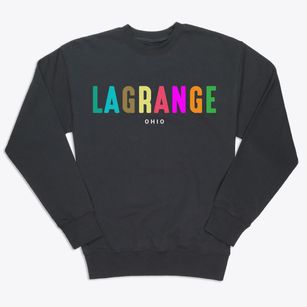 Lagrange Ohio Color Pop Premium Crewneck Sweatshirt