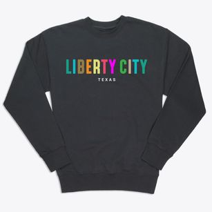 Liberty City Texas Color Pop Premium Crewneck Sweatshirt