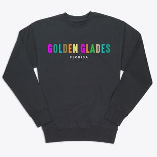 Golden Glades Florida Color Pop Premium Crewneck Sweatshirt
