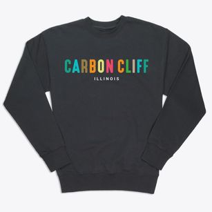 Carbon Cliff Illinois Color Pop Premium Crewneck Sweatshirt