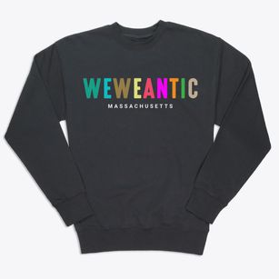 Weweantic Massachusetts Color Pop Premium Crewneck Sweatshirt