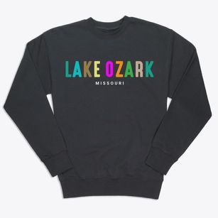 Lake Ozark Missouri Color Pop Premium Crewneck Sweatshirt