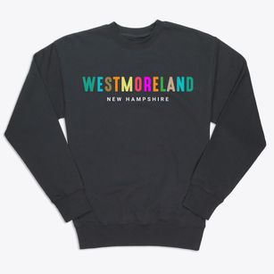 Westmoreland New Hampshire Color Pop Premium Crewneck Sweatshirt