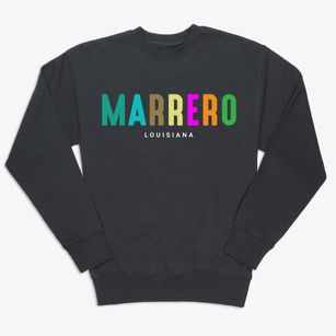 Marrero Louisiana Color Pop Premium Crewneck Sweatshirt