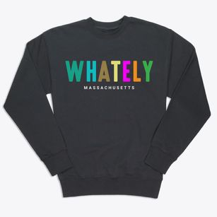 Whately Massachusetts Color Pop Premium Crewneck Sweatshirt