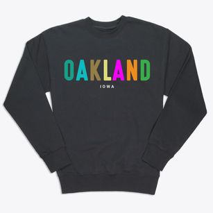 Oakland Iowa Color Pop Premium Crewneck Sweatshirt