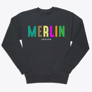 Merlin Oregon Color Pop Premium Crewneck Sweatshirt