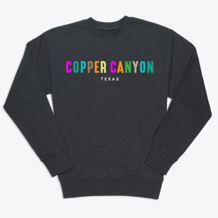 Copper Canyon Texas Color Pop Premium Crewneck Sweatshirt