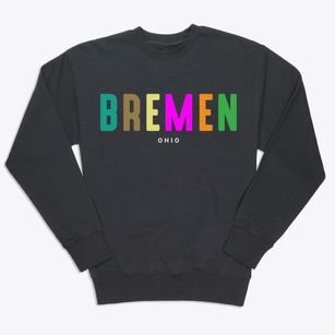 Bremen Ohio Color Pop Premium Crewneck Sweatshirt