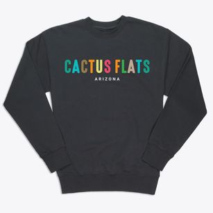 Cactus Flats Arizona Color Pop Premium Crewneck Sweatshirt