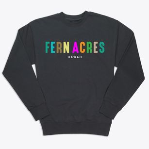 Fern Acres Hawaii Color Pop Premium Crewneck Sweatshirt