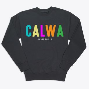Calwa California Color Pop Premium Crewneck Sweatshirt