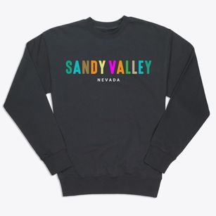 Sandy Valley Nevada Color Pop Premium Crewneck Sweatshirt