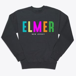 Elmer New Jersey Color Pop Premium Crewneck Sweatshirt