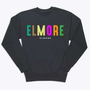 Elmore Alabama Color Pop Premium Crewneck Sweatshirt