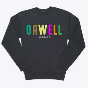 Orwell Vermont Color Pop Premium Crewneck Sweatshirt